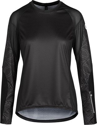 Assos Women's TRAIL Long Sleeve Jersey - Black Series - XXL, Black Series